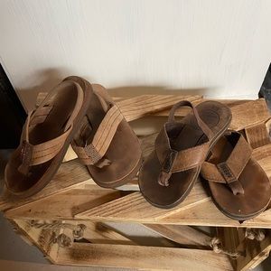 Reef sandals size 4/5 and 7/8